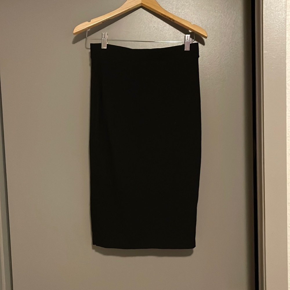 H&M long stretch pencil skirt